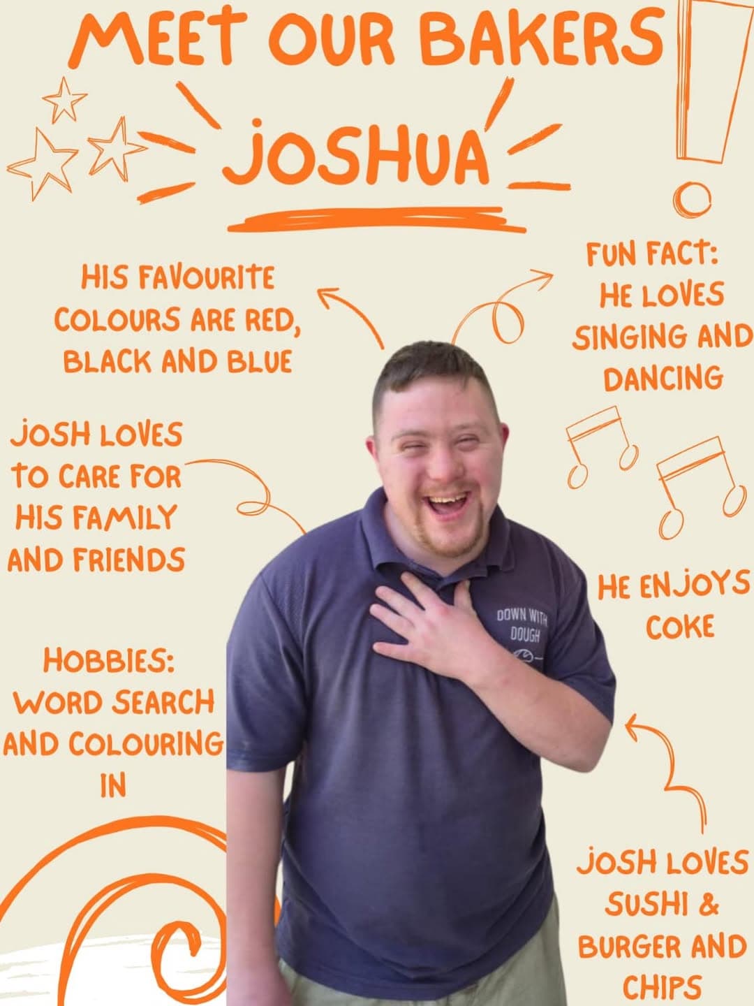 Joshua from Down With Dough