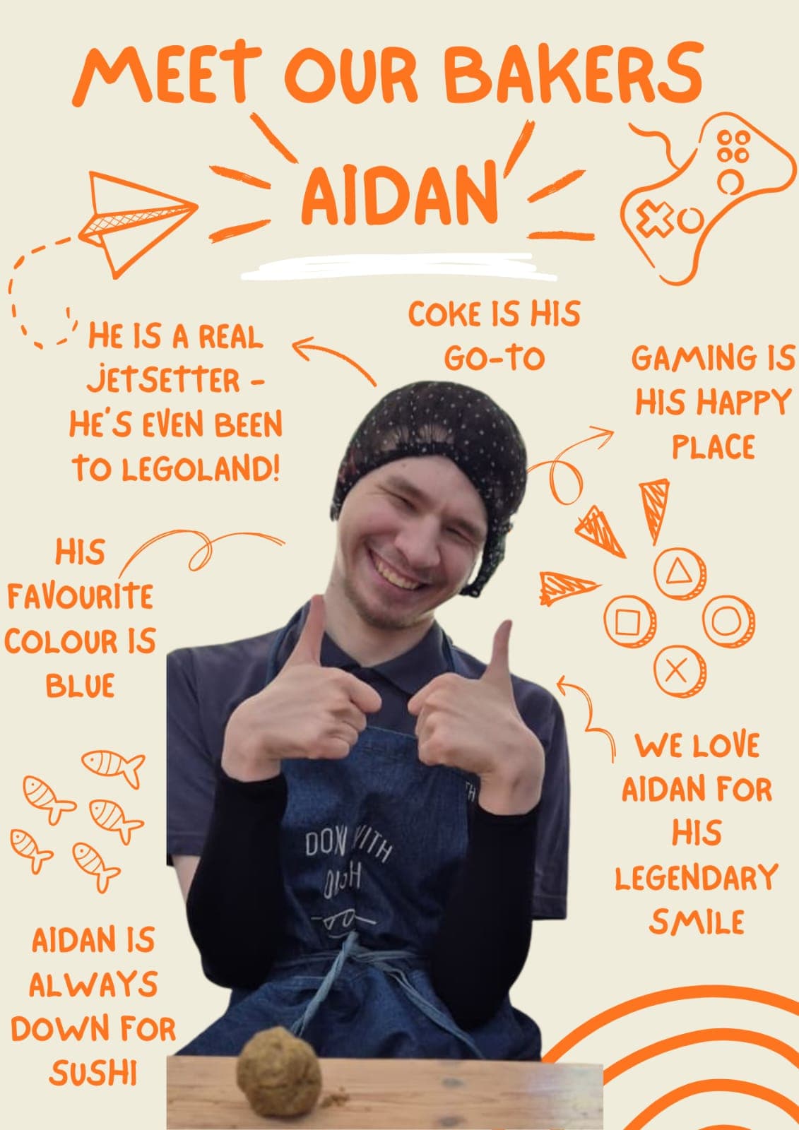 Aidan from Down With Dough