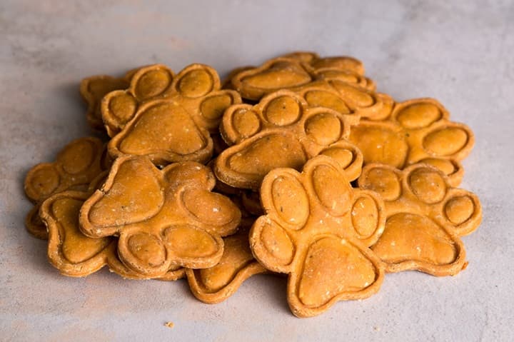 Peanut Butter & Butternut Dog Treats